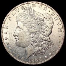 1888-S Morgan Silver Dollar CHOICE AU