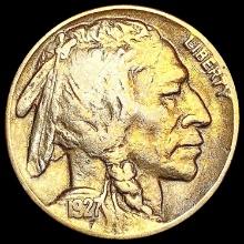 1927-D Buffalo Nickel NEARLY UNCIRCULATED