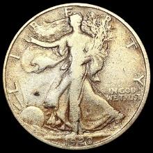 1920-S Walking Liberty Half Dollar NICELY CIRCULAT