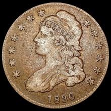 1836 Capped Bust Half Dollar NICELY CIRCULATED