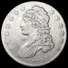 1834 Capped Bust Half Dollar LIGHTLY CIRCULATED