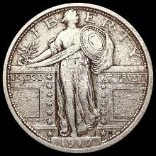 1917 T1 Standing Liberty Quarter LIGHTLY CIRCULATE