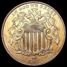 1867 Shield Nickel UNCIRCULATED