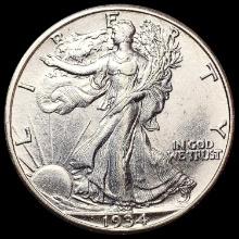 1934-S Walking Liberty Half Dollar UNCIRCULATED