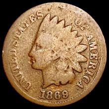 1869 Indian Head Cent NICELY CIRCULATED