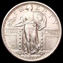 1917 FH Standing Liberty Quarter UNCIRCULATED