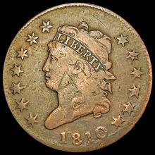 1810 Classic Head Large Cent LIGHTLY CIRCULATED