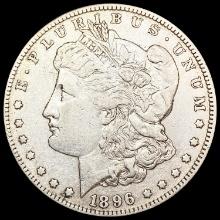 1896-S Morgan Silver Dollar ABOUT UNCIRCULATED