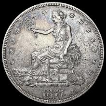 1877-S Silver Trade Dollar NEARLY UNCIRCULATED