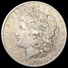 1904-S Morgan Silver Dollar NEARLY UNCIRCULATED