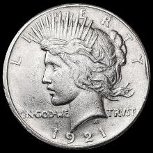 1921 Silver Peace Dollar LIGHTLY CIRCULATED