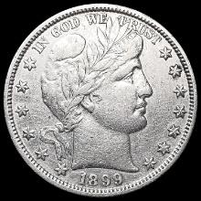 1899-S Barber Half Dollar CLOSELY UNCIRCULATED