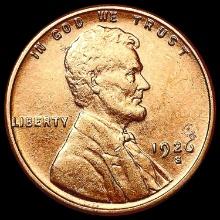 1926-S RB Wheat Cent CHOICE AU