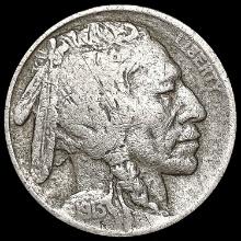 1913-S Buffalo Nickel NICELY CIRCULATED