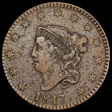 1817 Coronet Head Large Cent LIGHTLY CIRCULATED