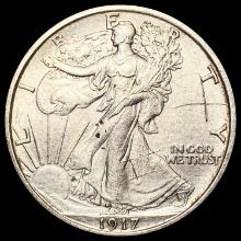 1917 Walking Liberty Half Dollar UNCIRCULATED