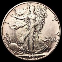 1929-S Walking Liberty Half Dollar CLOSELY UNCIRCU