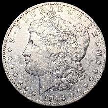 1904-S Morgan Silver Dollar NEARLY UNCIRCULATED