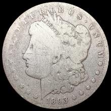 1893-CC Morgan Silver Dollar NICELY CIRCULATED