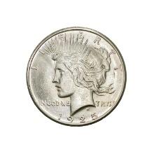 1925 Silver Peace Dollar UNCIRCULATED