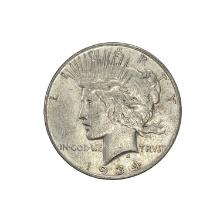 1934-S Silver Peace Dollar LIGHTLY CIRCULATED