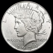 1934 Silver Peace Dollar UNCIRCULATED