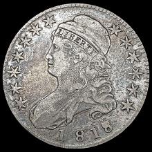 1818/7 Sm 8 Capped Bust Half Dollar LIGHTLY CIRCUL