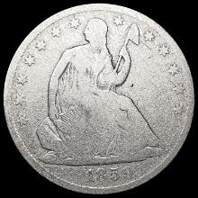 1859-O Seated Liberty Half Dollar LIGHTLY CIRCULAT