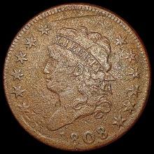 1808 Classic Head Large Cent LIGHTLY CIRCULATED