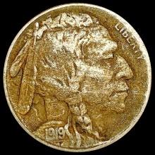 1919 Buffalo Nickel LIGHTLY CIRCULATED