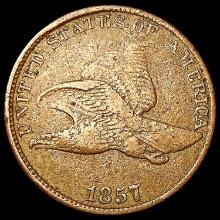 1857 Flying Eagle Cent LIGHTLY CIRCULATED