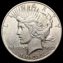 1935-S Silver Peace Dollar CLOSELY UNCIRCULATED