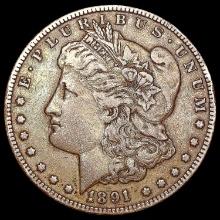 1891-CC Morgan Silver Dollar LIGHTLY CIRCULATED