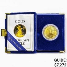 1986 US 1oz Gold $50 Eagle