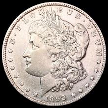 1892 Morgan Silver Dollar CLOSELY UNCIRCULATED