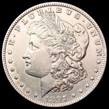 1897-O Morgan Silver Dollar CLOSELY UNCIRCULATED