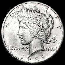 1921 Silver Peace Dollar LIGHTLY CIRCULATED