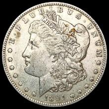 1891-O Morgan Silver Dollar NEARLY UNCIRCULATED