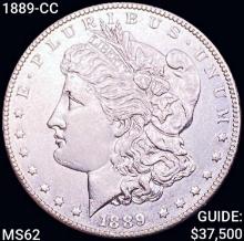 1889-CC Morgan Silver Dollar UNCIRCULATED