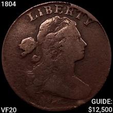 1804 Draped Bust Cent LIGHTLY CIRCULATED