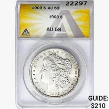 1903 Morgan Silver Dollar ANACS AU58