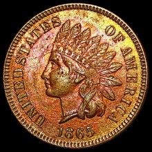 1865 Indian Head Cent CHOICE AU