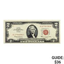 1963 $2 Red Seal Note