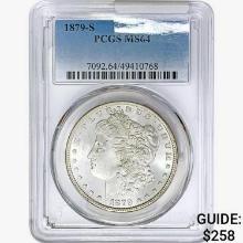 1879-S Morgan Silver Dollar PCGS MS64