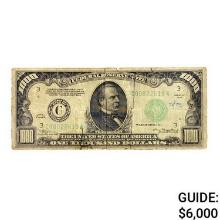 1934 $1000 Federal Reserve Note