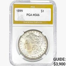 1899 Morgan Silver Dollar PGA MS66