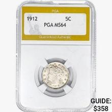 1912 Liberty Victory Nickel PGA MS64