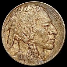 1914-D Buffalo Nickel CLOSELY UNCIRCULATED