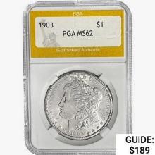 1903 Morgan Silver Dollar PGA MS62