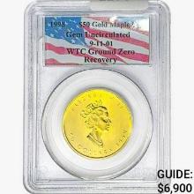 1998 1oz. Gold $50 Canada PCGS GemUNC